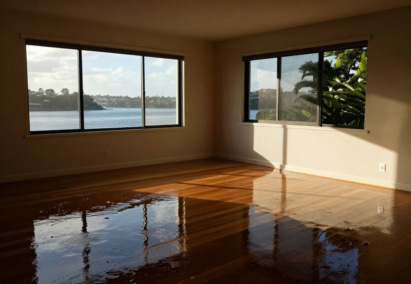 Paddington terrace with strong musty odour from water damage in ceiling space